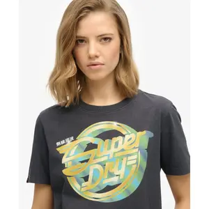 Camiseta informal de mujer Superdry Rock Band image-3