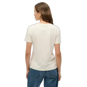 Camiseta slim de strass para mujer Superdry Vl image-2