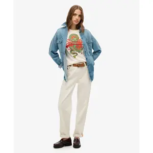 Camiseta informal de mujer Superdry Vintage Logo Tokyo image-2