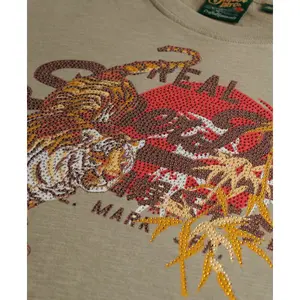 Camiseta informal de mujer Superdry Vintage Logo Tokyo image-5