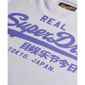 Camiseta de mujer Superdry Vintage Logo Neon image-5