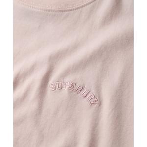T-Shirt mit gesticktem Logo Damen Superdry Essential image-1
