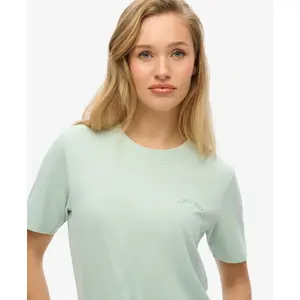 Bordiertes T-Shirt für Frauen Superdry Essential image-3