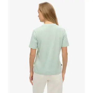 Bordiertes T-Shirt für Frauen Superdry Essential image-2