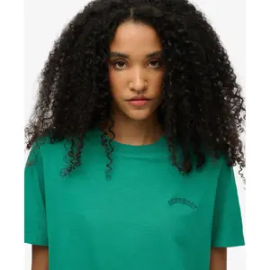 Faded logo women's T-shirt Superdry Essential image-4