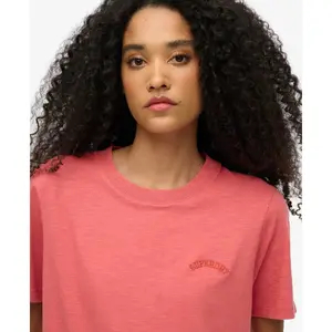 Faded logo women's T-shirt Superdry Essential image-4