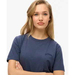 Faded logo women's T-shirt Superdry Essential image-4