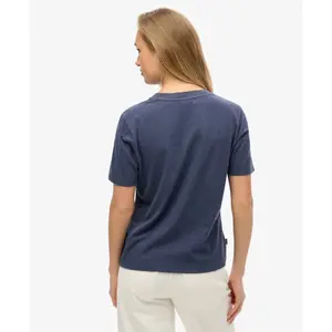 Faded logo women's T-shirt Superdry Essential image-3