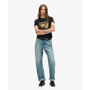 Women's ultra-slim fit T-shirt Superdry Pop Archive image-2