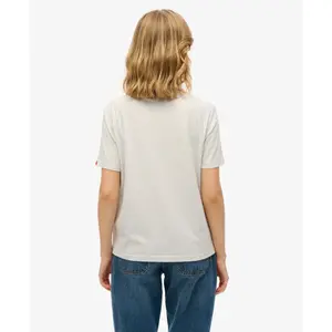 Women's casual monochrome T-shirt Superdry Lo-Fi image-2