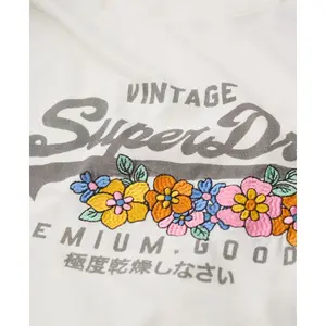 Camiseta de mujer Superdry Vintage Logo Premium Goods Floral image-5