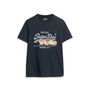 Camiseta de mujer Superdry Vintage Logo Premium Goods Floral image-0