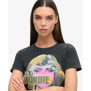 Γυναικείο κοντομάνικο μπλουζάκι Superdry Blondie x Superdry image-5