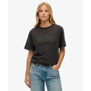 Camiseta oversize de mujer Superdry Athletic Tonal image-2