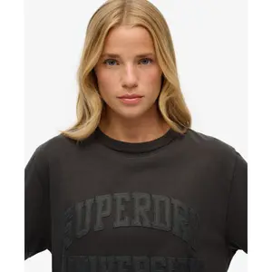 Camiseta oversize de mujer Superdry Athletic Tonal image-4