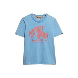 T-shirt femme Superdry Roadside Trade image-0