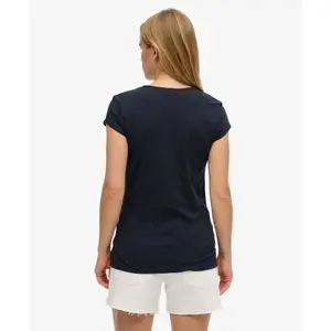 Camiseta de mujer Superdry Athletic Essential Slub image-3