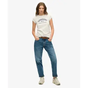 Camiseta de mujer Superdry Athletic Essential Slub image-2