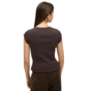 Women's square-neck T-shirt Superdry Essential image-2