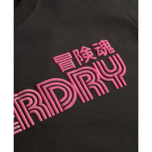 Dames-T-shirt Superdry Faded Core image-5