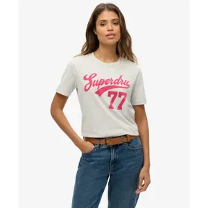 Γυναικείο T-shirt Superdry Super 77 image-1