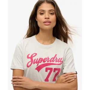 Γυναικείο T-shirt Superdry Super 77 image-3