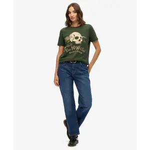 Γυναικείο T-shirt Superdry Super Skull image-2