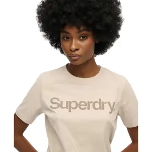 Camiseta de mujer Superdry Tonal Core image-3