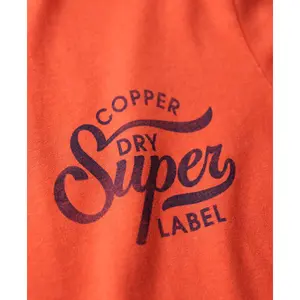 Chest print T-shirt Superdry Copper Label image-2