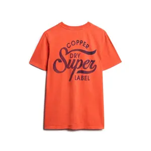 Chest print T-shirt Superdry Copper Label image-1