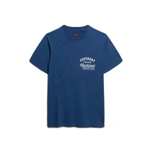 Camiseta con estampado en el pecho para mujer Superdry Copper Label image-0