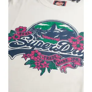Blommig T-shirt för kvinnor Superdry image-5