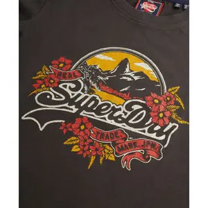 Women's floral t-shirt Superdry image-4
