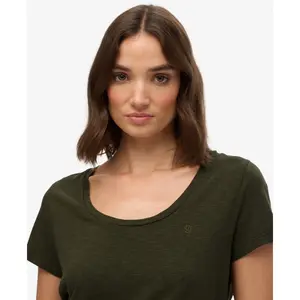 Damen T-Shirt mit Ausschnitt Superdry Studios image-4