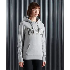 Women's hooded sweatshirt Superdry Vintage Logo NYC image-1