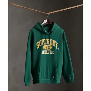 Women's limited edition oversized hooded sweatshirt with pattern Superdry image-0