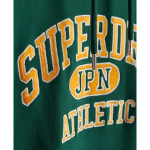 Women's limited edition oversized hooded sweatshirt with pattern Superdry image-2