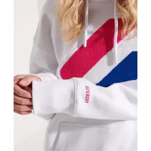 Camisola com capuz feminino Superdry Code image-4