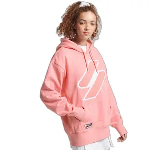 Camisola com capuz feminino Superdry Code image-1