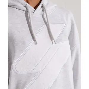 Camisola com capuz feminino Superdry Code image-3