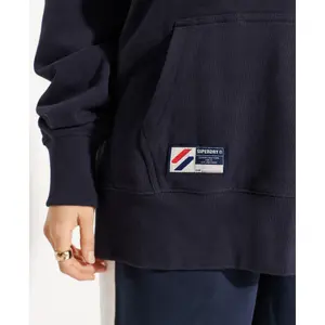 Sweatshirt com capuz de grandes dimensões para mulher Superdry Code image-4