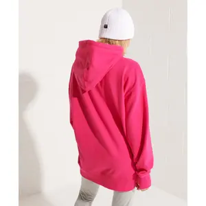 Capuz com logótipo chenille de tamanho exagerado para mulheres Superdry Code image-2