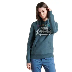 Sweatshirt woman Superdry Rainbow Pop image-0