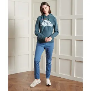 Sweatshirt woman Superdry Rainbow Pop image-1