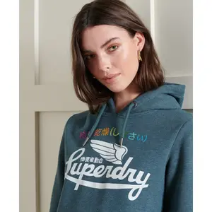 Sweatshirt woman Superdry Rainbow Pop image-2