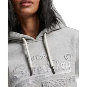 Sweatshirt à capuche à logo graphique relief femme Superdry image-2