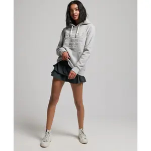 Sweatshirt à capuche à logo graphique relief femme Superdry image-1