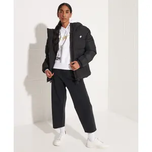 Camisola com capuz feminino Superdry Independant image-1