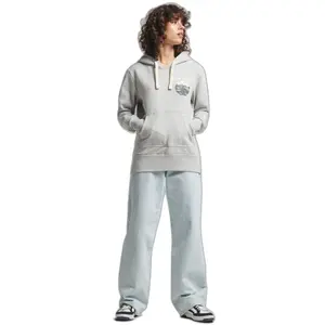 Dames sweatshirts met capuchon Superdry Vintage Crossing Lines image-0