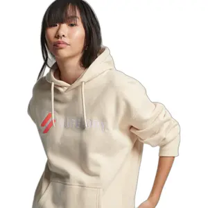 Sudadera con capucha oversize para mujer Superdry Code image-1